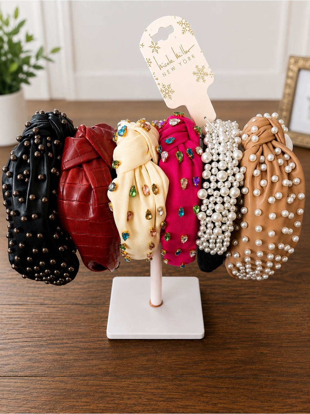 Statement Headband Bundle Pearl Jeweled Padded Boutique Collection